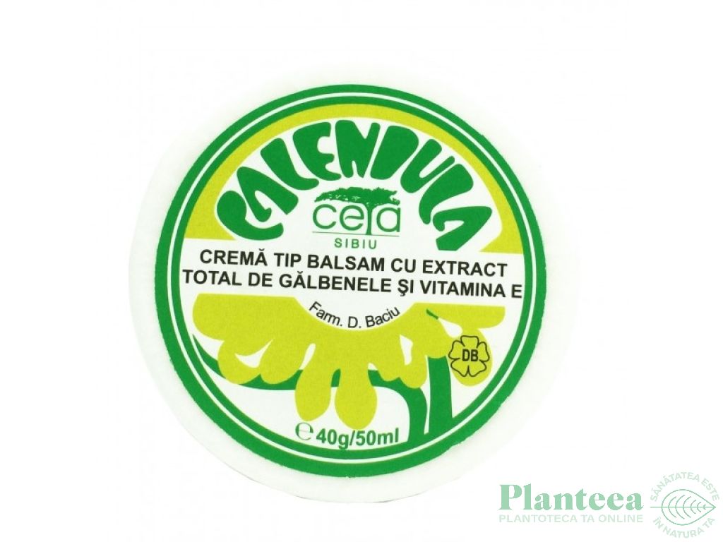 Unguent galbenele vitamina E 40g - CETA SIBIU