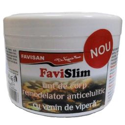 Unt corp remodelator anticelulitic FaviSlim 300ml - FAVISAN