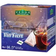 Ceai gust Vin Fiert piramide 20x2g - VEDDA