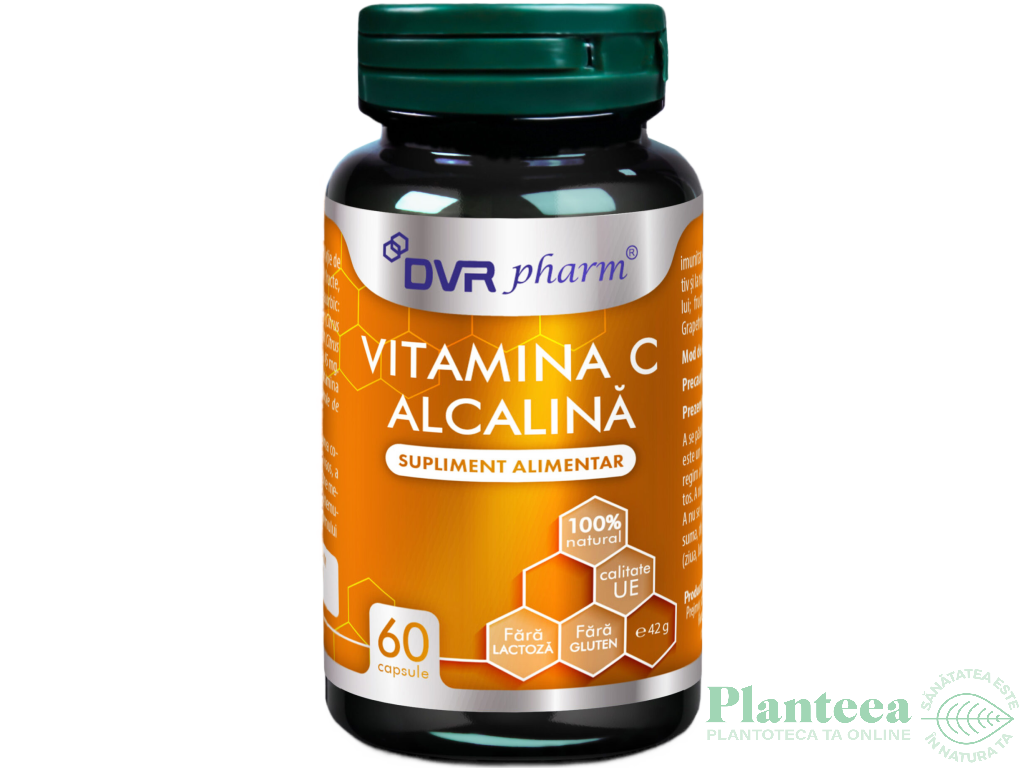 Vitamina C alcalina 60cps - DVR PHARM