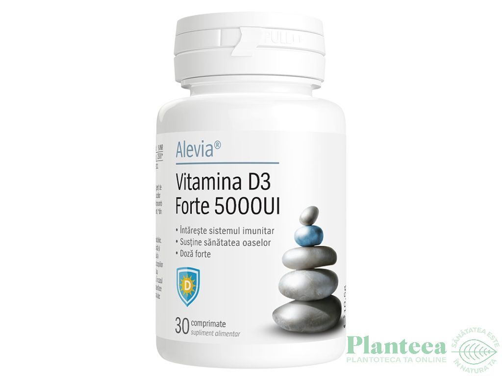 Vitamina D3 Forte 5000ui 30cp - ALEVIA