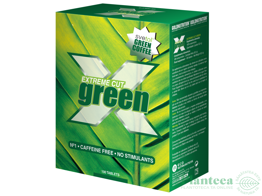 Extreme cut green 100cp - GOLD NUTRITION