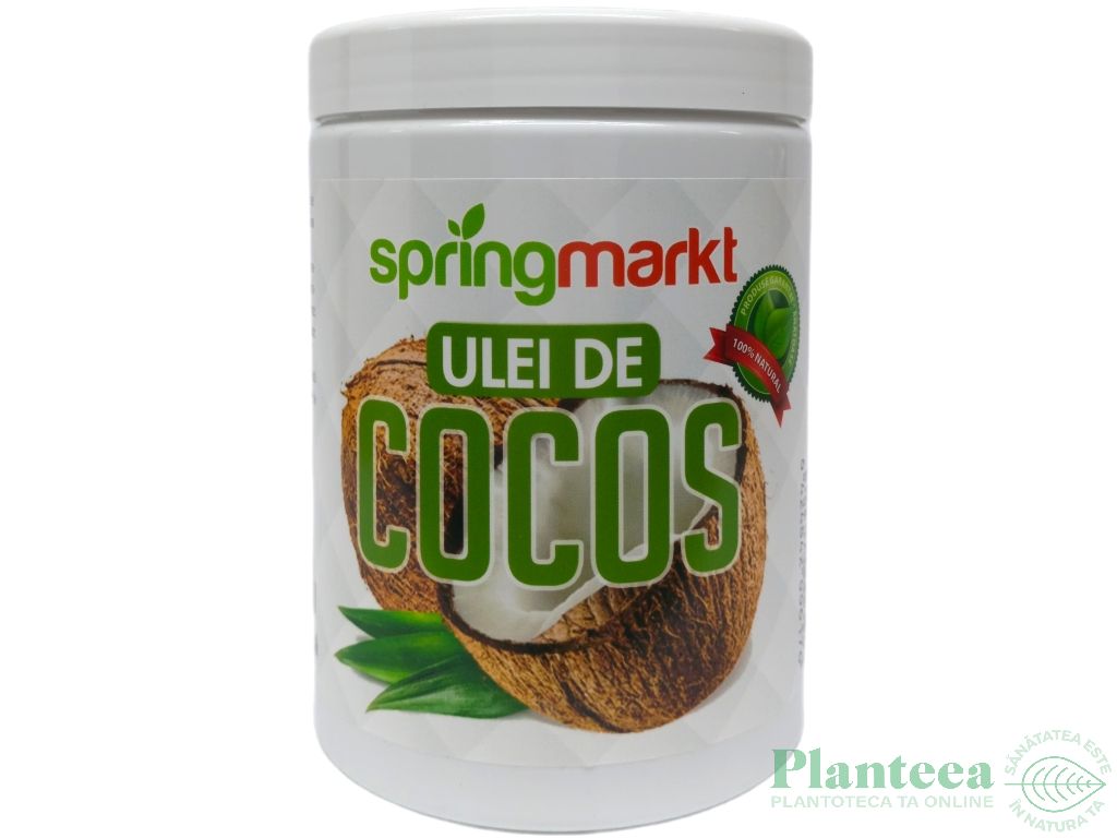 Ulei cocos dezodorizat 1L - SPRINGMARKT