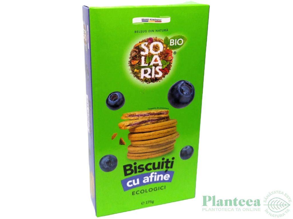 Biscuiti crema afine eco 175g - SOLARIS BIO