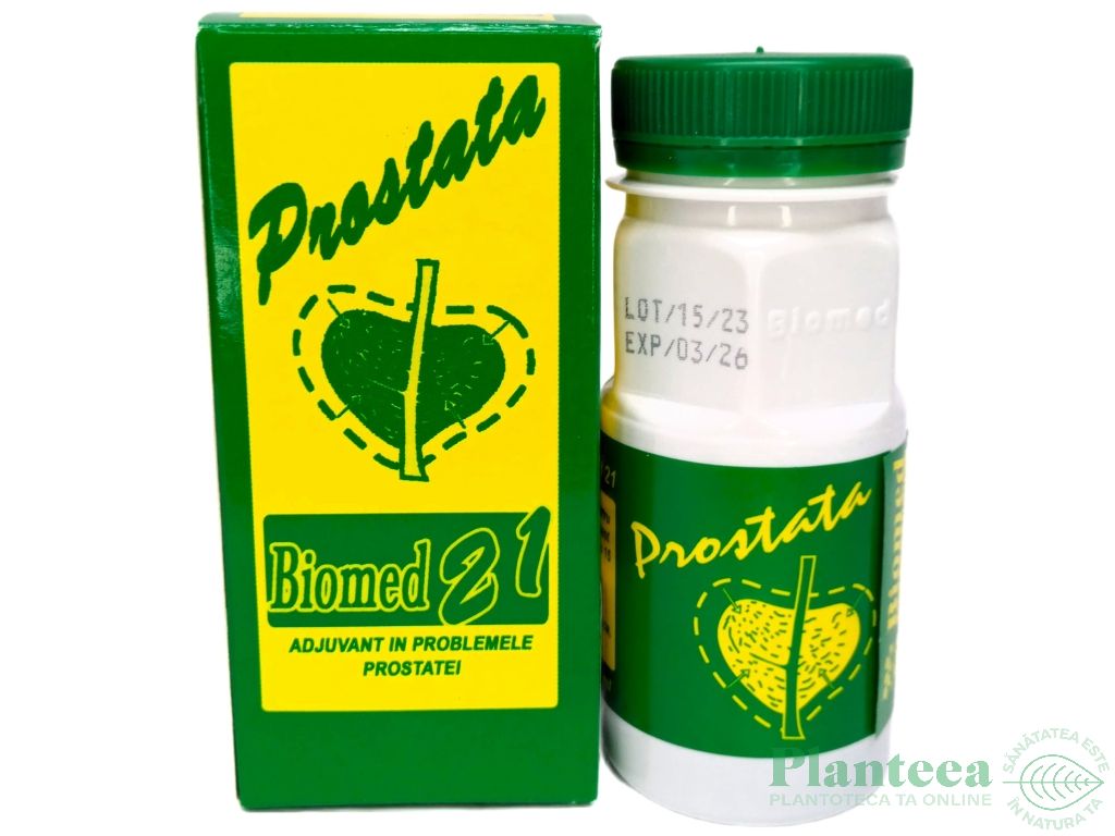 Preparat natural 21 pt prostata 100ml - BIOMED