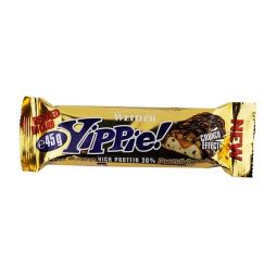 Baton proteic 36% Yippie alune caramel 45g - WEIDER