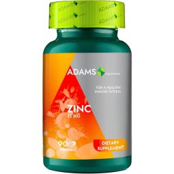 Zinc 15mg 90cp - ADAMS SUPPLEMENTS