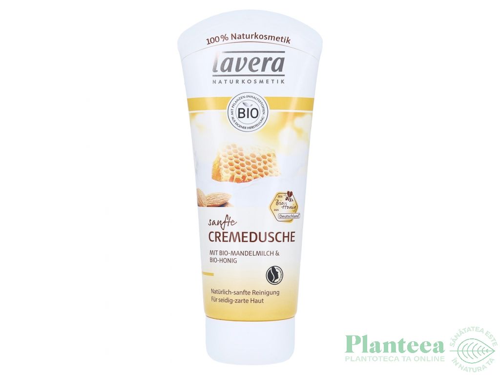 Crema dus lapte_migdale miere 200ml - LAVERA