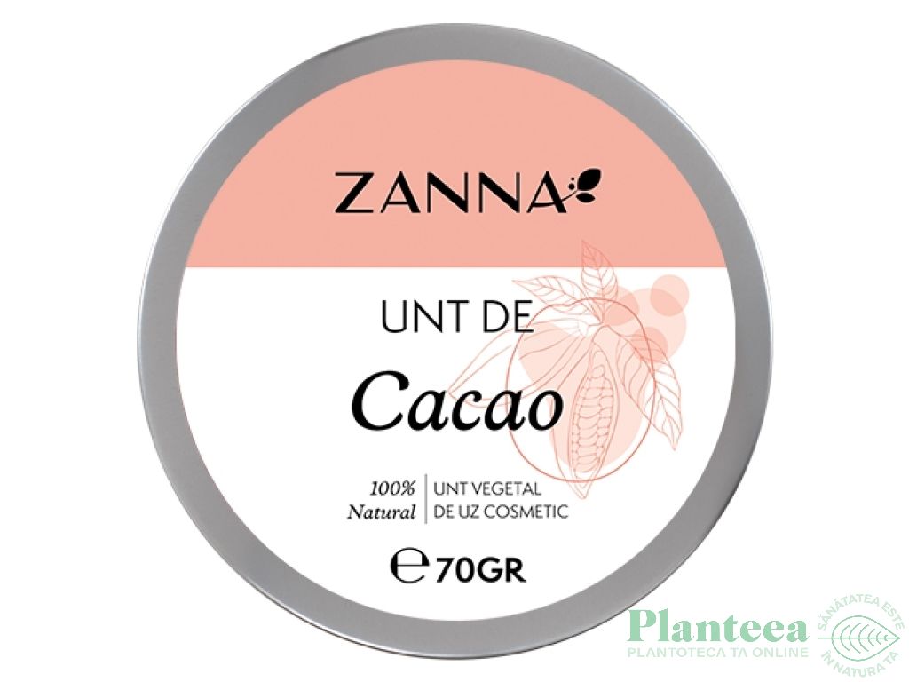 Unt cacao cosmetic 70g - ZANNA