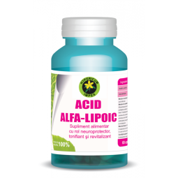 Acid alfa lipoic 60cps - HYPERICUM PLANT