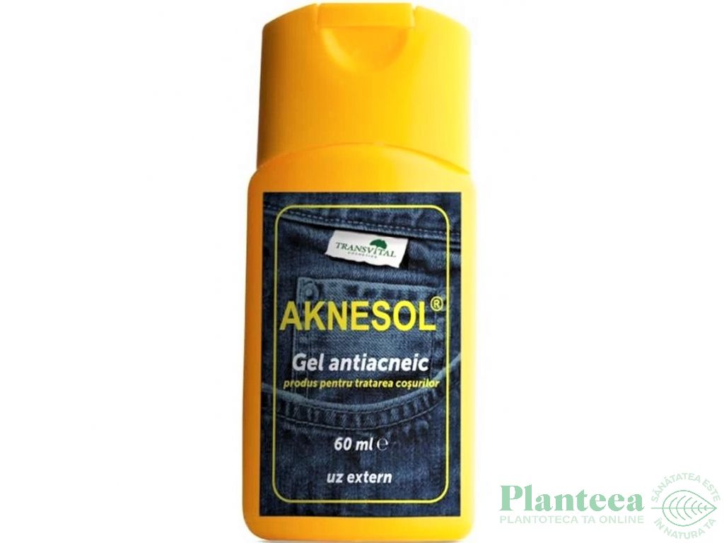 Gel antiacnee Aknesol 60ml - TRANSVITAL