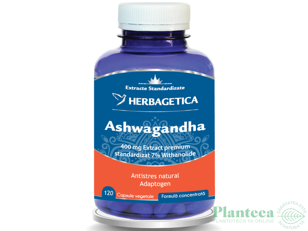 Ashwagandha 120cps - HERBAGETICA