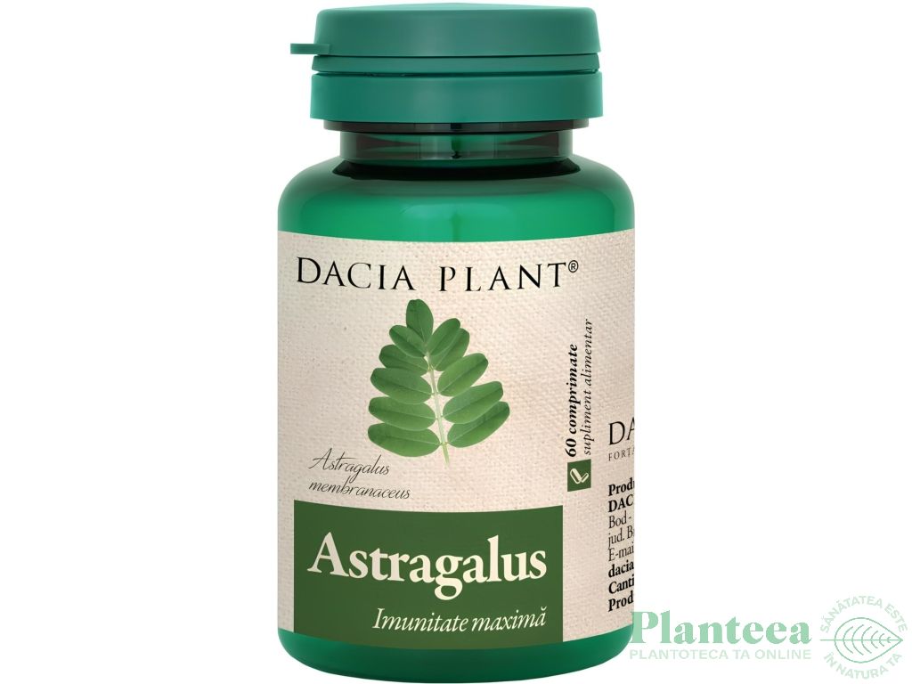 Astragalus 500mg 60cp - DACIA PLANT