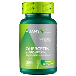 Quercetina 500mg bromelaina 30cps - ADAMS SUPPLEMENTS