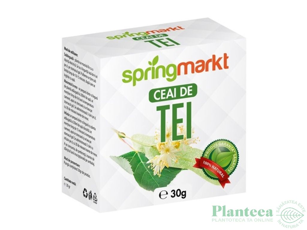 Ceai tei flori 30g - SPRINGMARKT