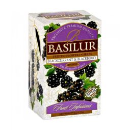 Ceai Fruit Infusions coacaze negre mure 1,8gx25dz - BASILUR