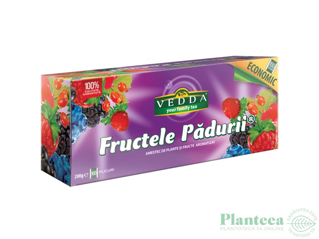 Ceai fructe padure 100dz - VEDDA