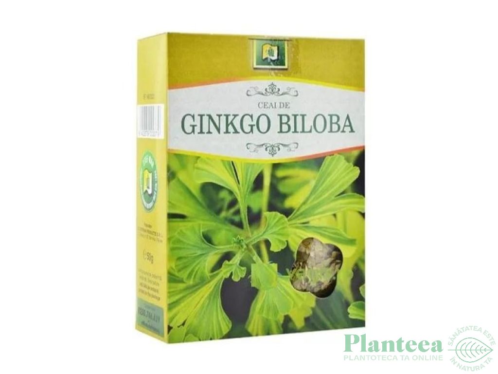 Ceai ginkgo biloba 50g - STEFMAR