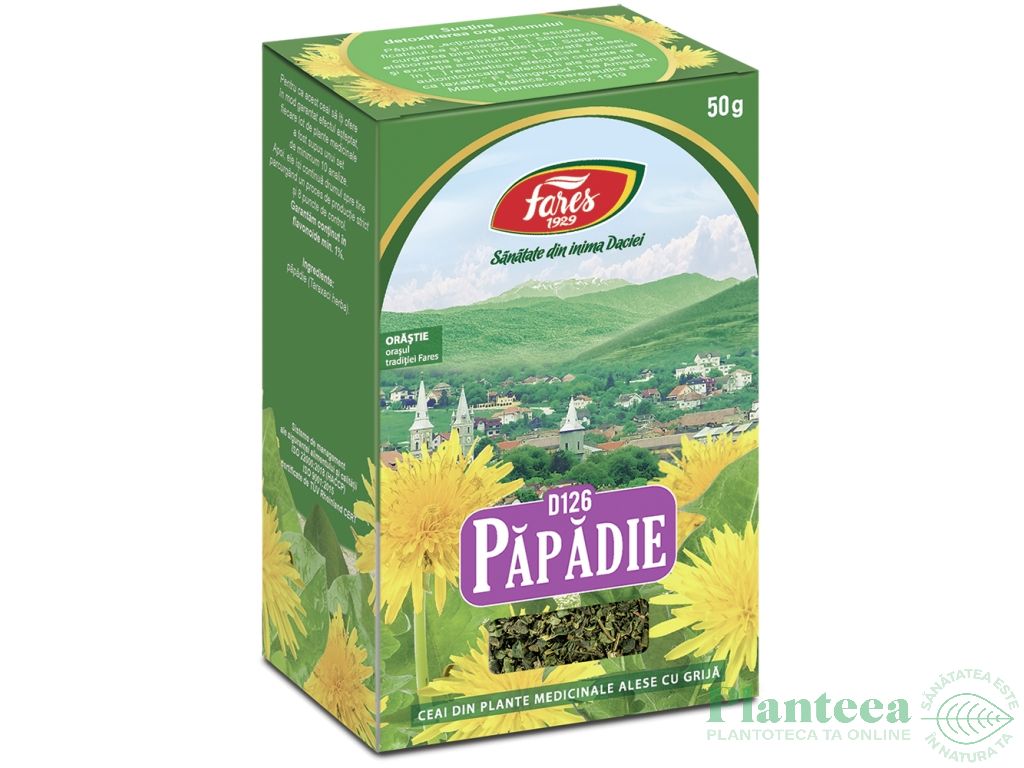 Ceai papadie 50g - FARES