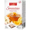 Ceai cu portocala Orange Fusion Sensation piramide 20x2,25g - EVOLET