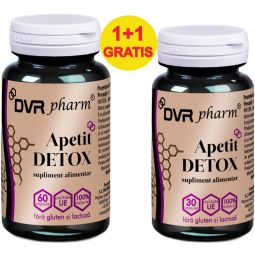 Pachet Apetit Detox 60+30cps - DVR PHARM