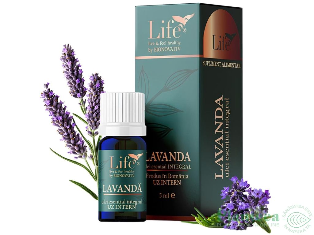 Ulei esential integral lavanda angustifolia 5ml - LIFE