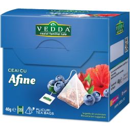 Ceai cu afine piramide 20x2g - VEDDA