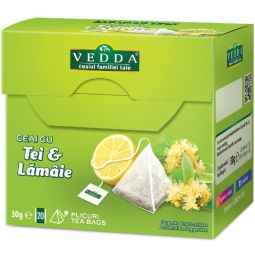 Ceai tei mere lamaie piramide 20x1,5g - VEDDA