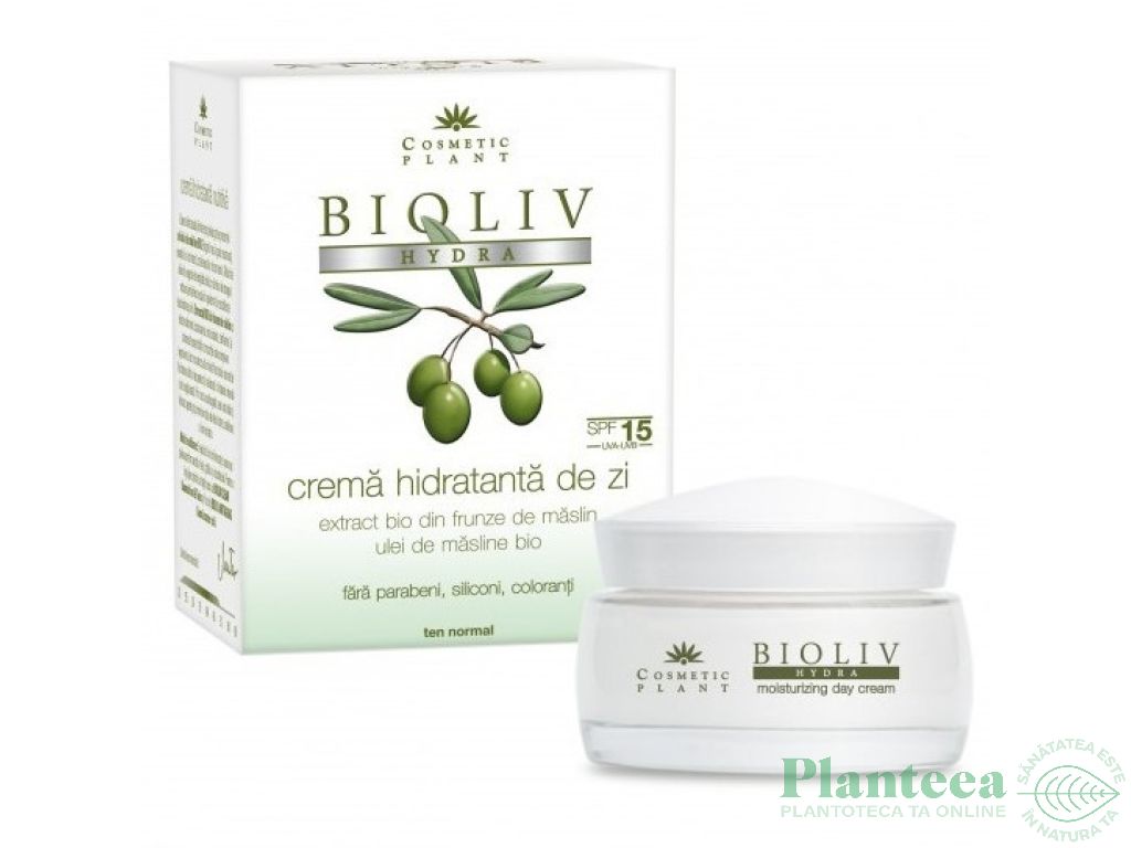 Crema zi hidratanta Bioliv 50ml - COSMETIC PLANT