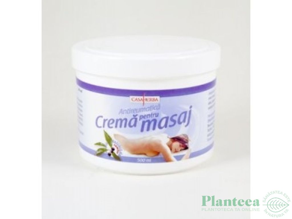 Crema masaj camfor 500g - CASA HERBA