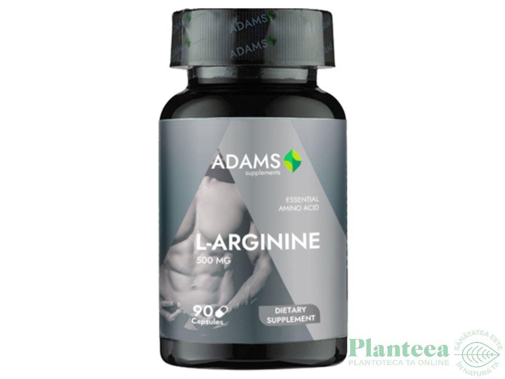 L Arginina 500mg 90cps - ADAMS SUPPLEMENTS