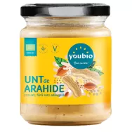 Unt arahide crocant fara zahar fara sare eco 250g - YOUBIO