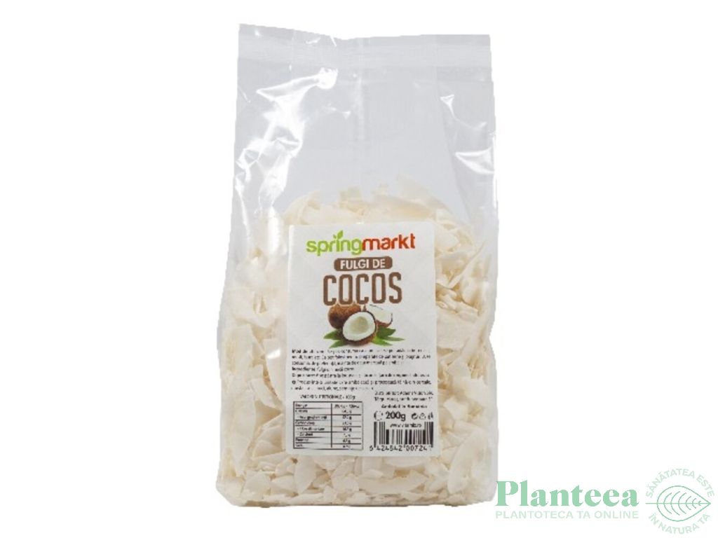 Cocos fulgi 200g - SPRINGMARKT