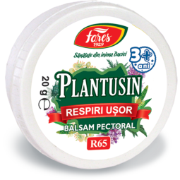 Balsam pectoral Respiri Usor Plantusin 20g - FARES