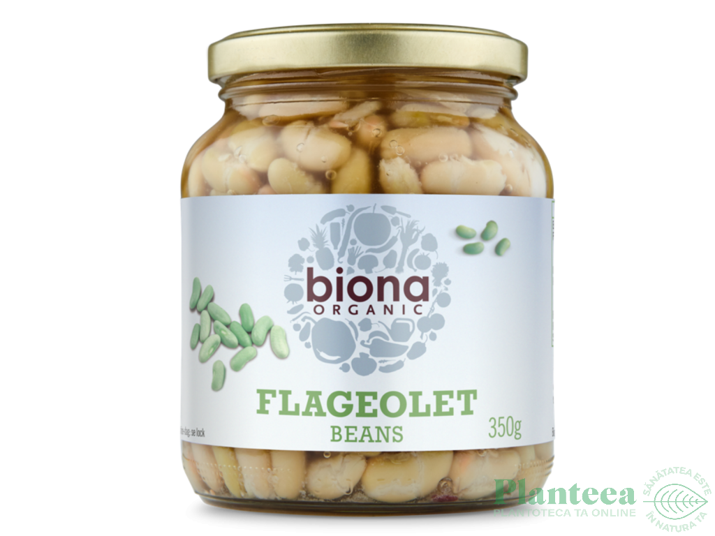 Conserva fasole alba flageolet 350g - BIONA