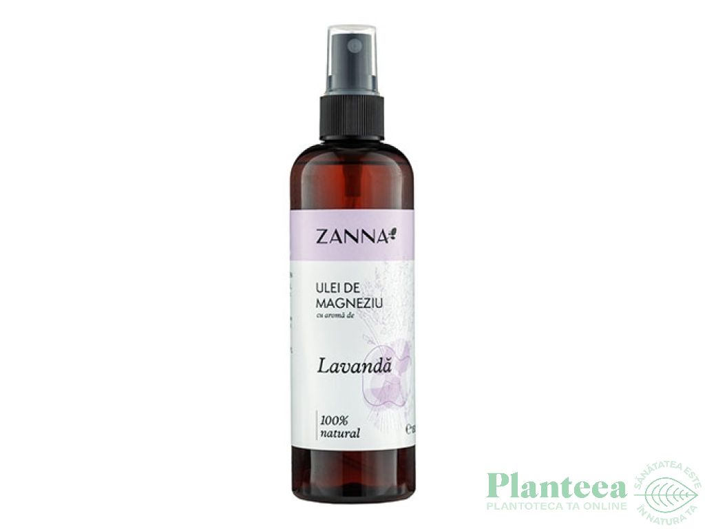 Ulei magneziu cu ulei esential lavanda 150ml - ZANNA