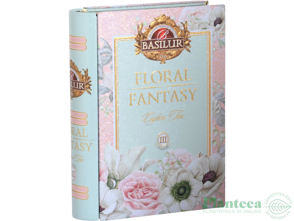 Ceai verde ceylon Floral Fantasy vol3 Festival carte 100g - BASILUR