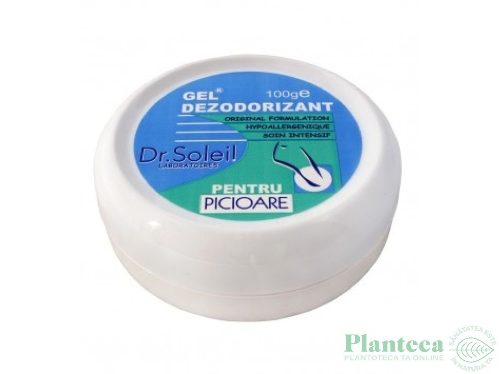 Gel dezodorizant picioare 100g - DR SOLEIL