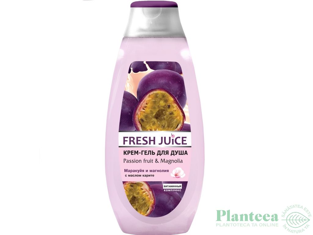 Gel dus cremos passiflora magnolie 400ml - FRESH JUICE