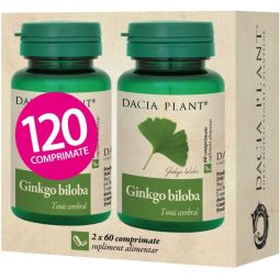 Ginkgo biloba 120cp - DACIA PLANT