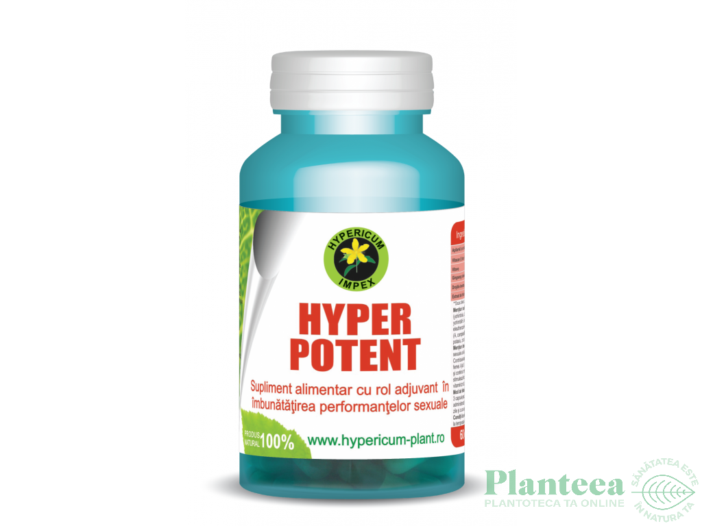Hyper potent 60cps - HYPERICUM PLANT