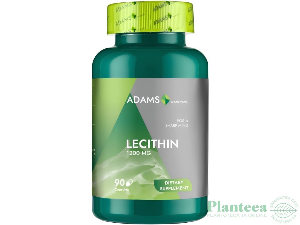 Lecitina 1200mg 90cps - ADAMS SUPPLEMENTS