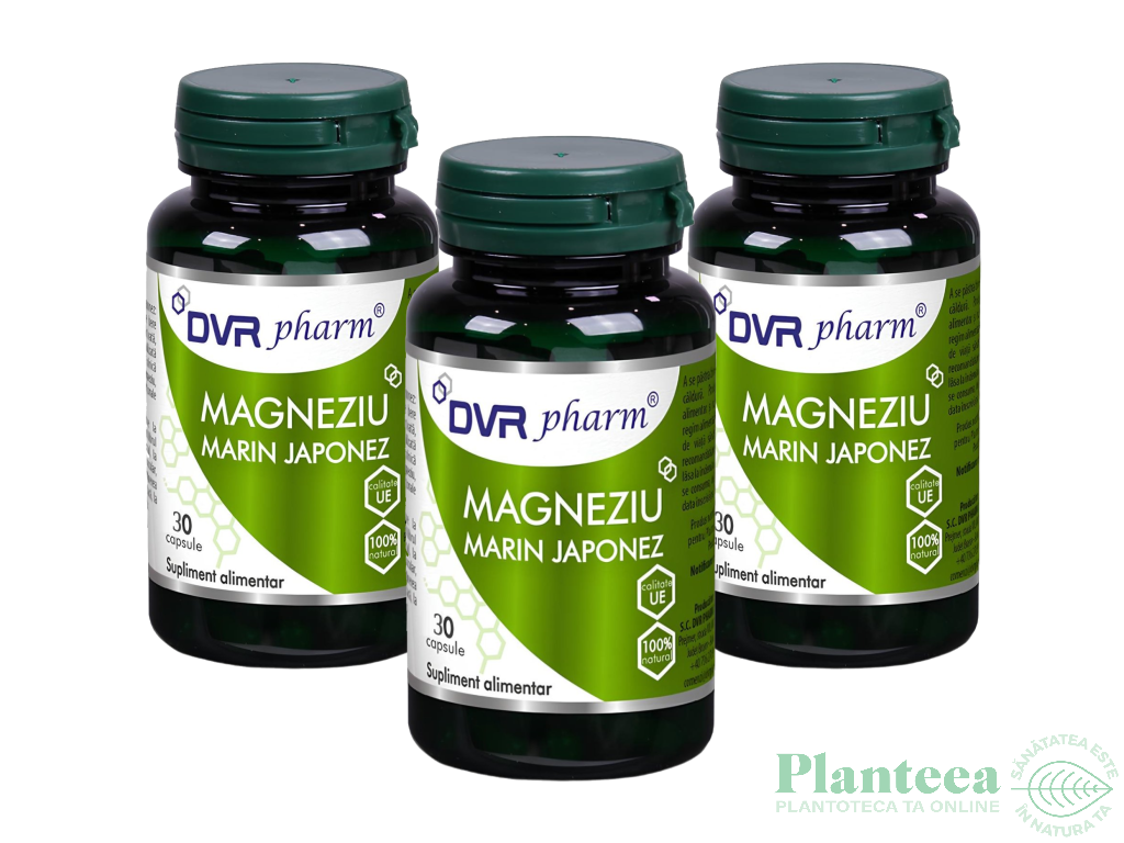 Magneziu marin japonez 3x30cps - DVR PHARM