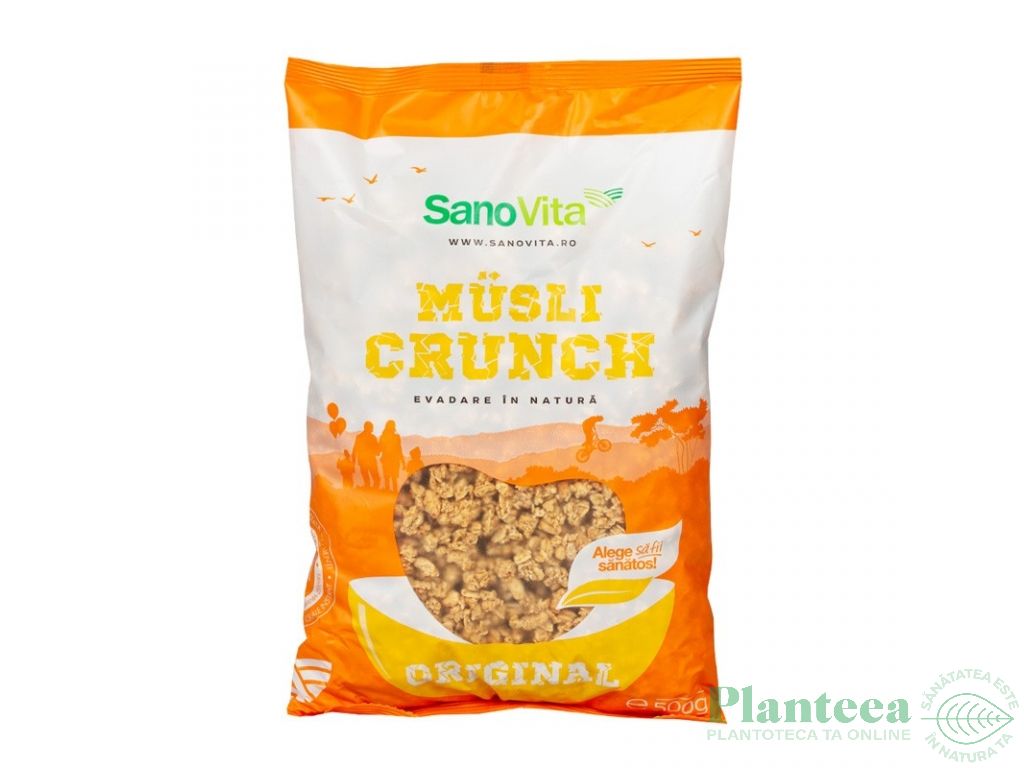 Musli crocant original 500g - SANOVITA