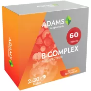Pachet B complex 2x30cp - ADAMS SUPPLEMENTS