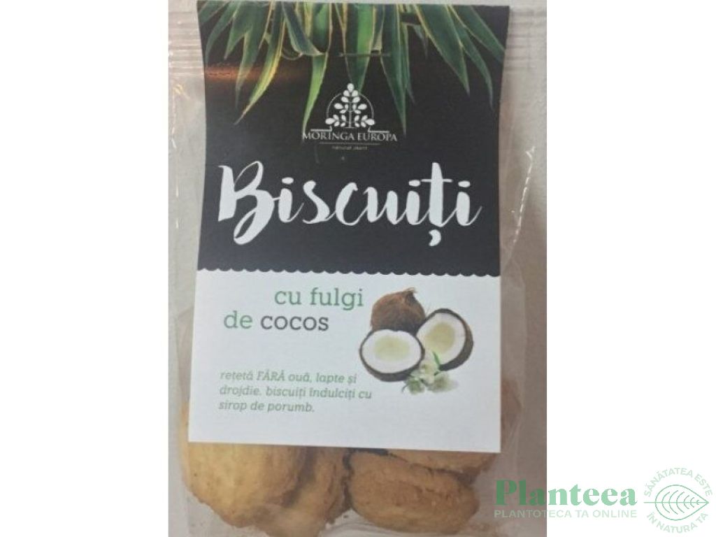 Biscuiti grau fulgi cocos eco 250g - MORINGA EUR