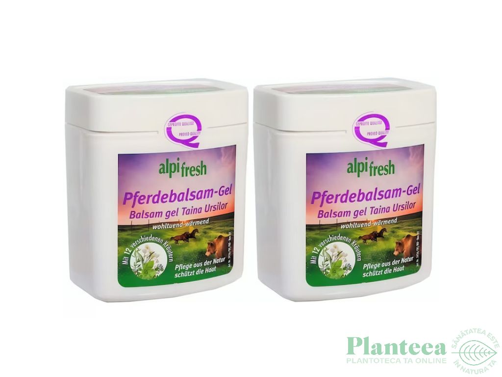 Pachet Gel balsam taina ursilor 2x250ml - ALPIFRESH