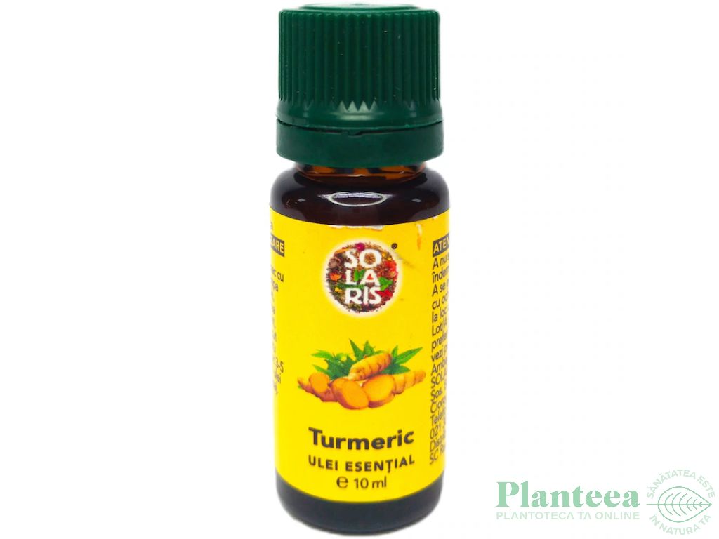 Ulei esential turmeric 10ml - SOLARIS