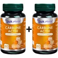 Carbune activ 300mg 2x60cps - DVR PHARM