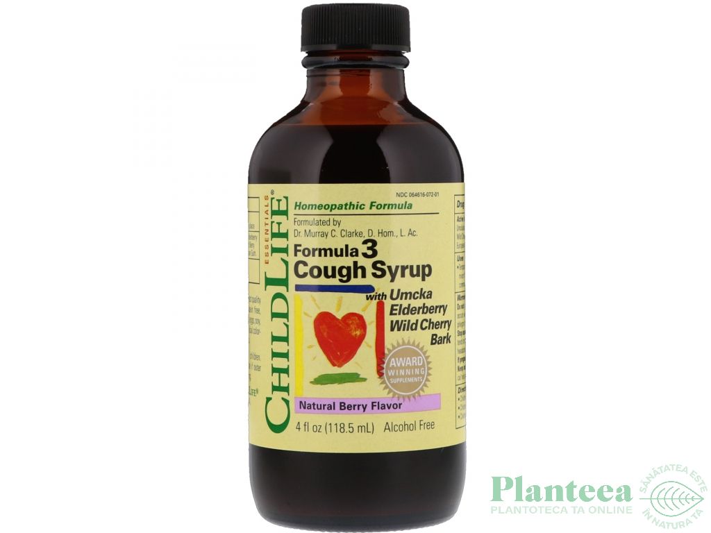 Sirop cough 118,5ml - CHILDLIFE ESSENTIALS